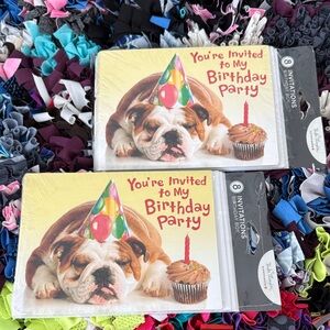 🆕2 Packs ’Birthday Boy’ Birthday Card Invitations